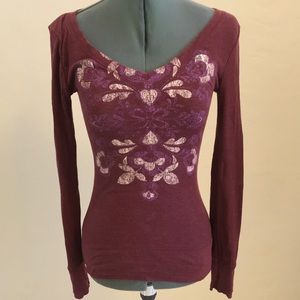 XS Mossimo Supply Long Sleeve Top